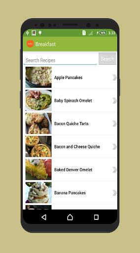 Breakfast Easy Recipes Offline App screenshot 1
