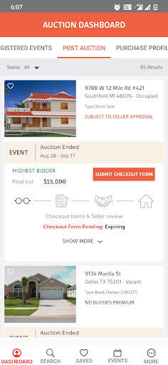 Xome Auctions screenshot 5