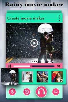 Rainy Photo Video Maker screenshot 1