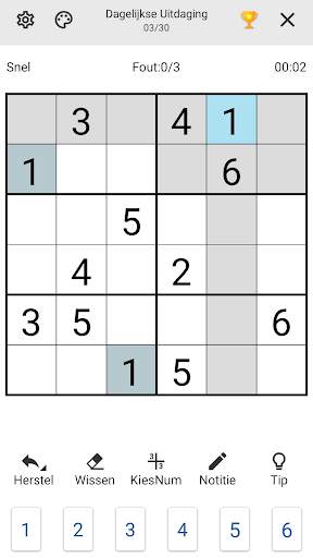 Sudoku screenshot 2