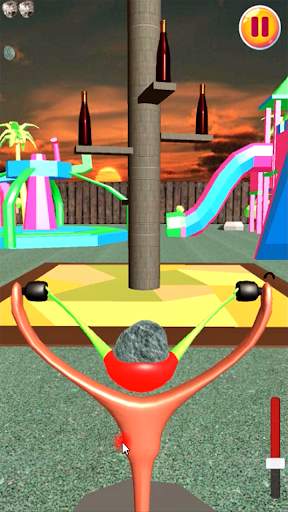 Slingshot 3D - [3D bottle breaking game] screenshot 8