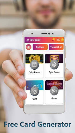 All Royalcards - Free Gift Card Generator screenshot 1