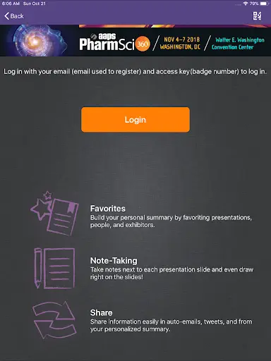 AAPS PharmSci 360 screenshot 6