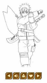Naruto Step Draw Vol 1 screenshot 7