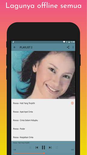 Lagu Rossa Offline mp3 screenshot 4