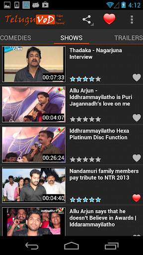Telugu Movies Portal screenshot 5