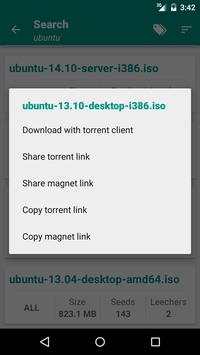 Torrent Search Engine скриншот 3