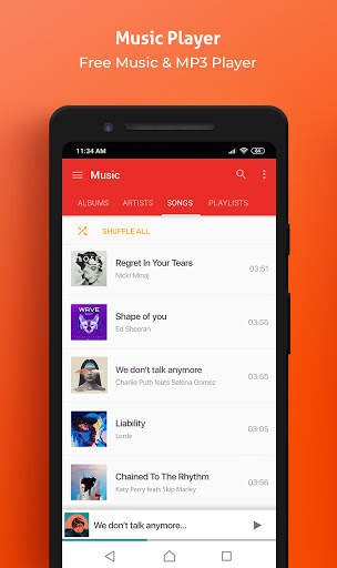 Play Song - Music Player Mp3 Player Audio Player. screenshot 3