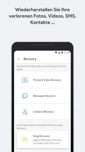 dr.fone - Wiederherstellung&Übertragung&Backup screenshot 2