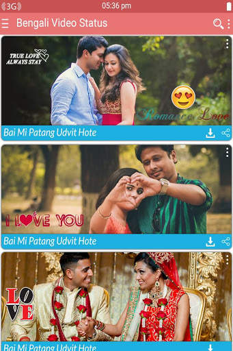 Bengali Video Status screenshot 2