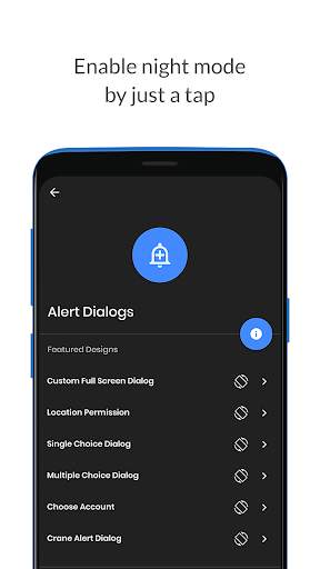 CodeX - Android Material UI Templates screenshot 5