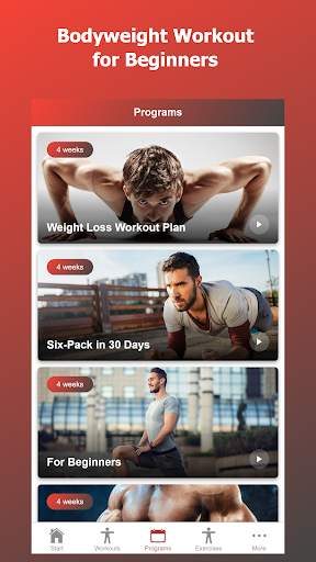Home Workouts For Men - Muscle Building Workouts screenshot 3