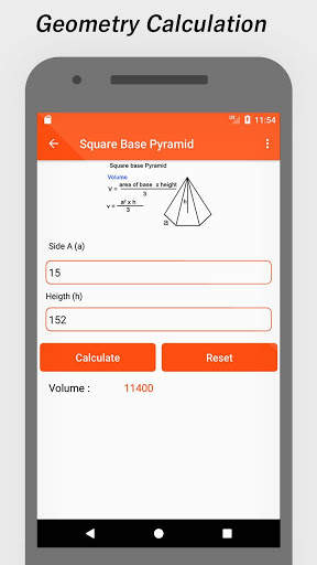 Geometry Formula Calculation скриншот 3