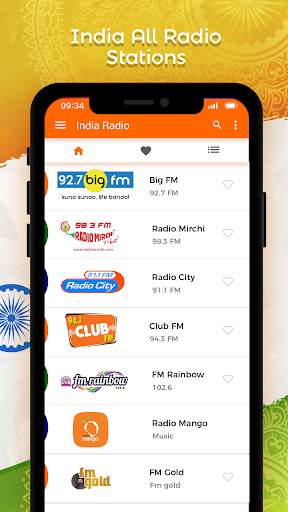 India Radio : All India radio stations screenshot 1