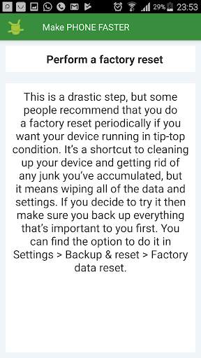 Phone Faster screenshot 2
