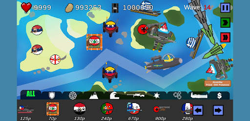Countryballs: Tower Defense screenshot 2