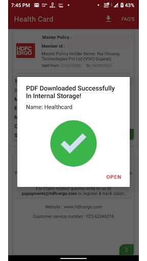 HDFC ERGO Master Policy screenshot 4