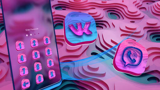 Trippy Art Launcher Theme screenshot 3