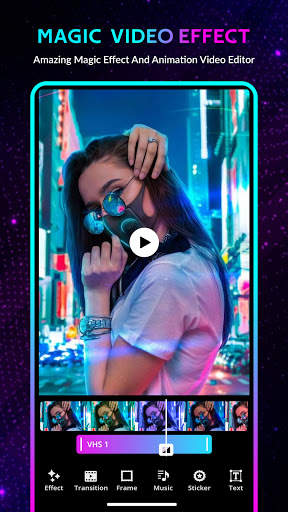 Glitch Video Effect & Magic Video Maker screenshot 1