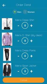 Cleanit-On demand dry cleaning screenshot 3