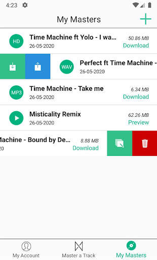 MasteringBOX screenshot 5