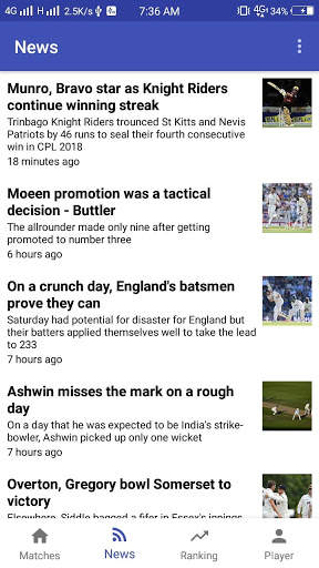 Live Cricket Score screenshot 3