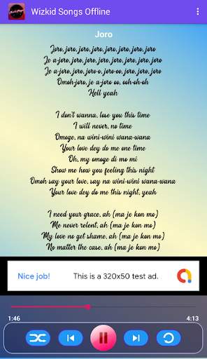 Wizkid Joro Songs 2020 Offline screenshot 3