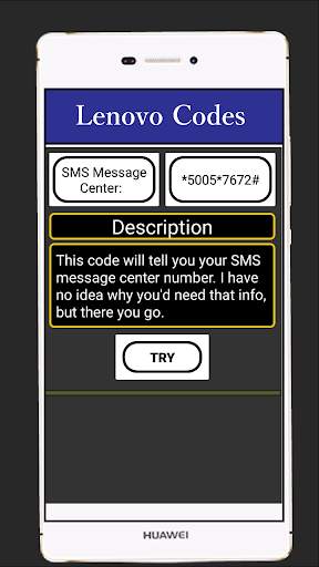 Secret Codes for Lenovo Mobile 2019 screenshot 4