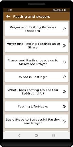 Fasting and prayers скриншот 1