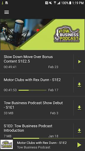 Tow Biz Podcast screenshot 1