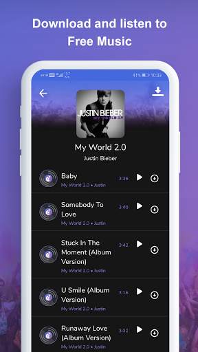 TeamTek Music Player 7 تصوير الشاشة