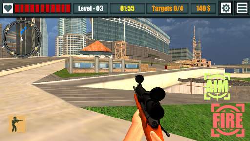 Sniper City Army Shooting screenshot 1