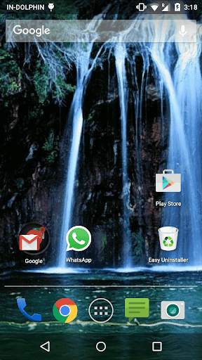 Magic Waterfall Ripple Live Wallpaper screenshot 1