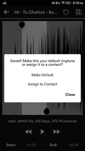 Ringtone Maker&MP3 Cutter App screenshot 4