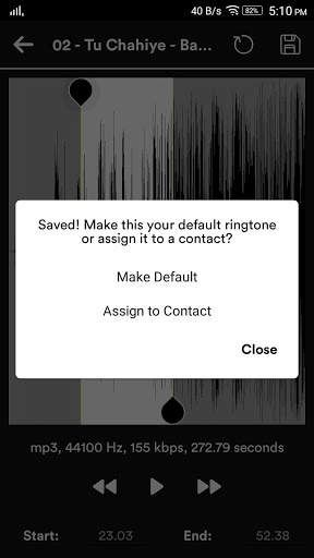Ringtone Maker&MP3 Cutter App screenshot 4