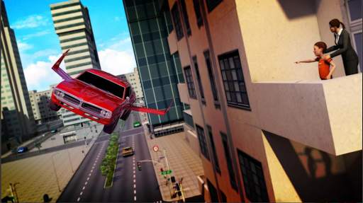 US Flying Car Driving Simulator 2019 screenshot 3