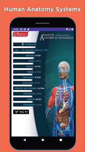 Anatomy and Physiology atlas screenshot 1