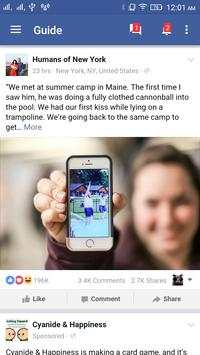 Guide for Facebook screenshot 1