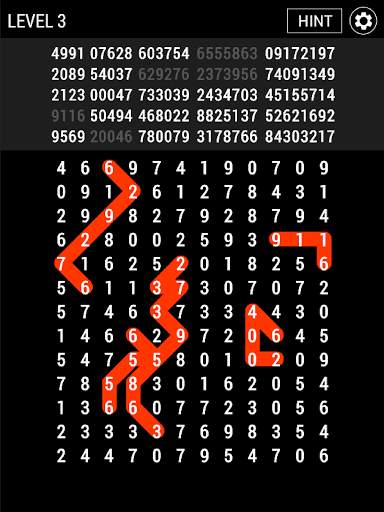 Number Search - Snake 5 تصوير الشاشة