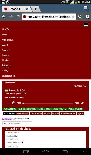 All Browsers Recording Radio Stations screenshot 6