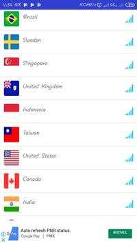 Luxury VPN 3 تصوير الشاشة