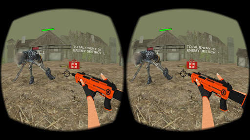 Zombie Fighter Virtual Reality screenshot 4