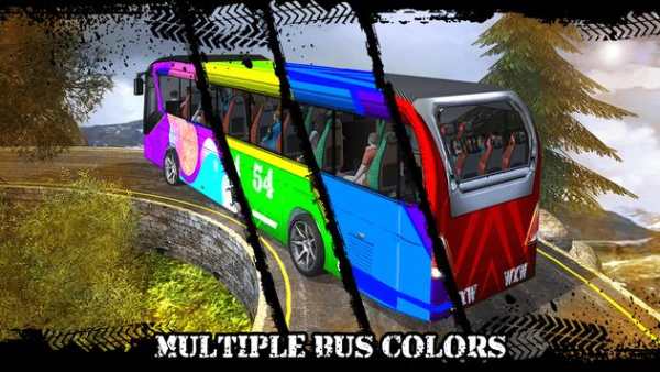 Bus Simulator Hill Climbing 2017:Tourist Bus Drive screenshot 9