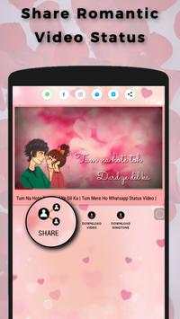 Romantic Video Status for Whatsapp screenshot 4