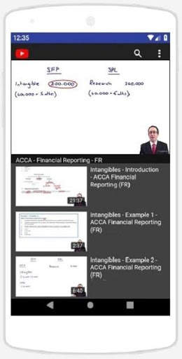 ACCA Financial Reporting FR Video Series 6 تصوير الشاشة