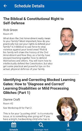 Christian Heritage Home Educators of Washington screenshot 2