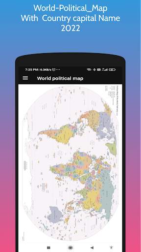 World Political Map 2022 screenshot 1