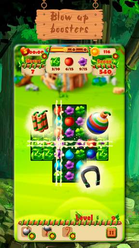 Fairy Forest - match 3 games, puzzle screenshot 3
