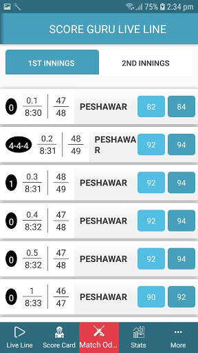 Score Guru Live Line screenshot 3