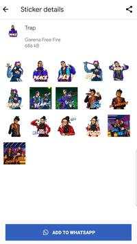 Free Fire Stickers for WhatsApp 2020 - FF Stickers screenshot 7